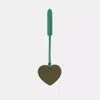 Coach Remade Heart Bag Charm In Green