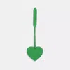 Coach Remade Heart Bag Charm In Kelly Green