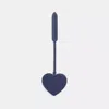Coach Remade Heart Bag Charm In Navy
