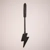 Coach Remade Lightning Bolt Bag Charm In Black