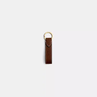 Coach Remade Loop Key Ring In Multi