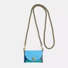 Coach Remade Small Colorblock Pouch Crossbody In Multi