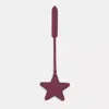 Coach Remade Star Bag Charm In Burgundy