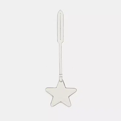 Coach Remade Star Bag Charm In Chalk