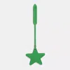 Coach Remade Star Bag Charm In Kelly Green
