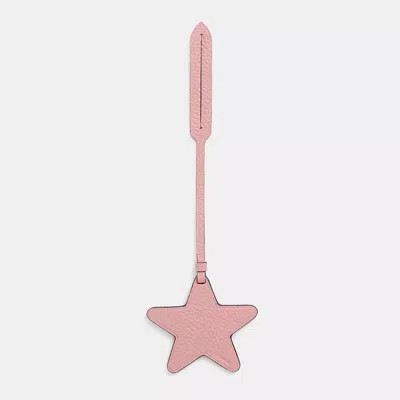 Coach Remade Star Bag Charm In Pink/multi