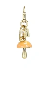 Coach Resin Mushroom Bag Charm