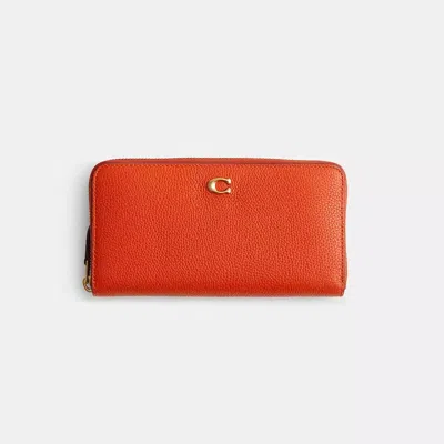 Coach Restored Accordion Zip Wallet