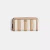 Coach Restored Accordion Zip Wallet With Colorblock Quilting