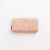 Coach Restored Accordion Zip Wallet With Pillow Quilting In Silver/buff