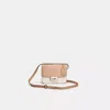 Coach Restored Alie Shoulder Bag 18 In Colorblock In Brass/taupe Multi