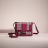Coach Restored Alie Shoulder Bag 18 In Signature Jacquard With Snakeskin Detail In Brass/burgundy Blk Cherry