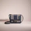 Coach Restored Alie Shoulder Bag 18 In Signature Jacquard With Snakeskin Detail In Brass/midnight Navy
