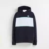 Coach Restored Athleisure Hoodie In Organic Cotton In Navy/green