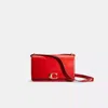 Coach Restored Bandit Shoulder Bag In Brass/bold Red