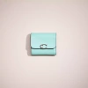 Coach Restored Bandit Wallet In Silver/faded Blue