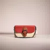 Coach Restored Beat Crossbody Clutch In Colorblock In Pewter/red Sand Ivory Multi