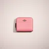 Coach Restored Billfold Wallet In Colorblock In Pewter/taffy Brnshd Amber Multi