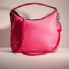 Coach Restored Bleecker Sullivan Hobo In Silver/pink Ruby