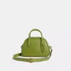 Coach Restored Borough Bowling Bag In Brass/dark Lime