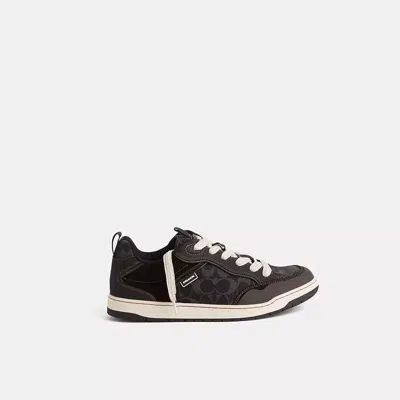 Pre-owned Coach Restored C203 Sneaker In Black