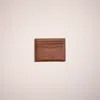Coach Restored Card Case In Saddle