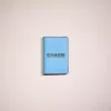 Coach Restored Card Wallet In Aqua/midnight Navy
