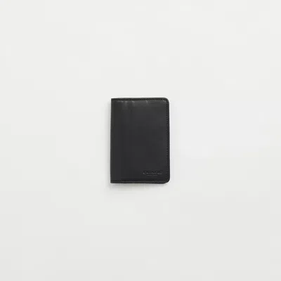 Coach Restored Card Wallet In Black