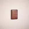Coach Restored Card Wallet In Saddle