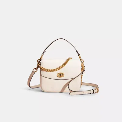Coach Restored Cassie Crossbody 19 In Brass/chalk