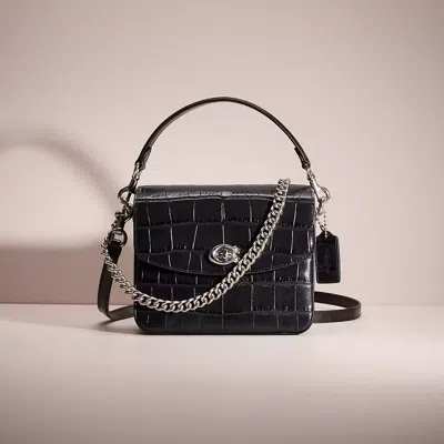 Coach Restored Cassie Crossbody Bag 19 In Silver/black