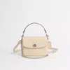 Coach Restored Cassie Crossbody Bag 19 In Silver/ivory