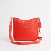 Coach Restored Chaise Crossbody In Brass/sun Orange