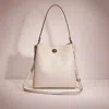 Coach Restored Charlie Bucket Bag In Gold/chalk