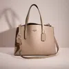Coach Restored Charlie Carryall In Gold/stone