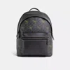 Coach Restored Charter Backpack In Signature Canvas With Rexy Print