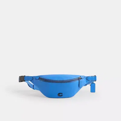 Coach Restored Charter Belt Bag 7 In Blue
