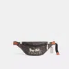 Coach Restored Charter Belt Bag 7 With Horse And Carriage Print
