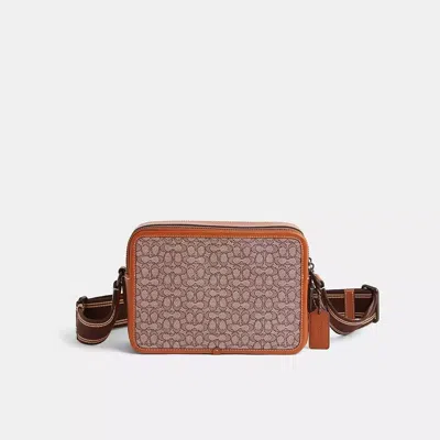 Coach Restored Charter Crossbody 24 In Micro Signature Jacquard