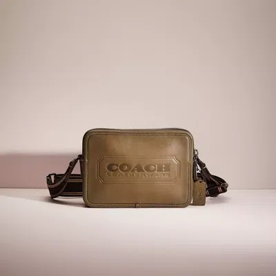 Coach Restored Charter Crossbody 24 With  Badge In Brown