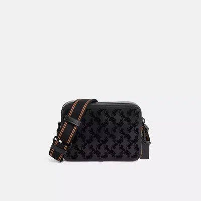 Coach Restored Charter Crossbody Bag 24 With Horse And Carriage