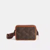 Coach Restored Charter Crossbody Bag 24 With Large Horse And Carriage Print