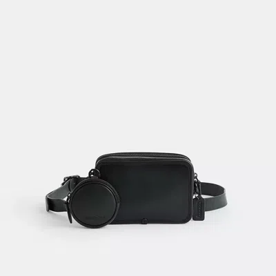 Coach Restored Charter Crossbody With Hybrid Pouch In Green