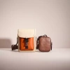 Coach Restored Charter North/south Crossbody With Hybrid Pouch In Colorblock In Spice Orange Multi