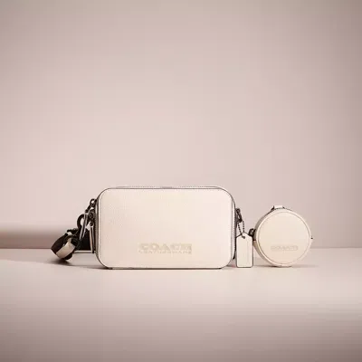 Coach Restored Charter Slim Crossbody In Chalk/steam