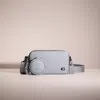Coach Restored Charter Slim Crossbody In Grey Blue