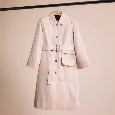 Coach Restored Classic Cashin Coat In Porcelain