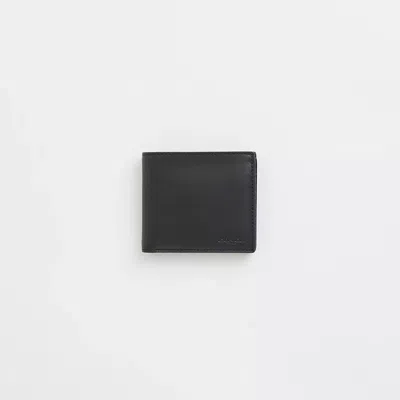 Coach Restored Coin Wallet In Black