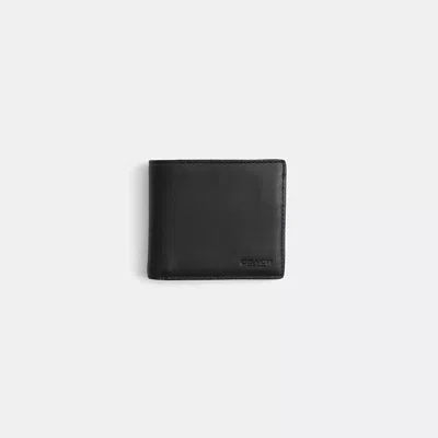 Coach Restored Coin Wallet In Black