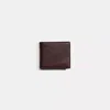 Coach Restored Coin Wallet In Mahogany Brown